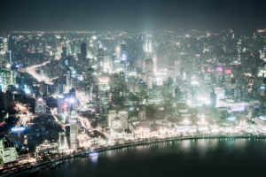 Asia, China, Shanghai, Huangpu, Shimao International Plaza, The Bund, Huangpu River Asia, China, Shanghai, Huangpu, Shimao International Plaza, The Bund, Huangpu River